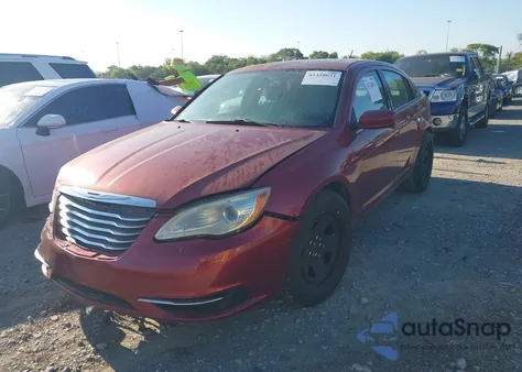 2011 Chrysler 200 Touring из США, поврежденный, VIN 1C3BC1FG9BN504602